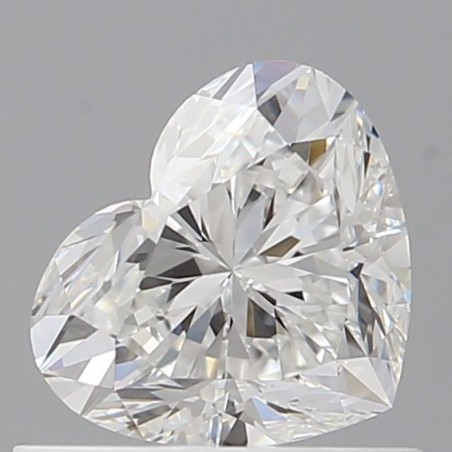 Diament serce, 0.7ct, VS1, E, GIA 7538742337