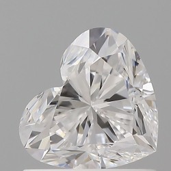 Diament serce, 0.71ct, VS2, D, GIA 3515659386