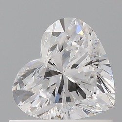 Diament serce, 0.71ct, SI1, D, GIA 5513662748