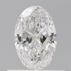 Diament szlif owalny, 0.5ct, SI2, D, GIA 1538940094