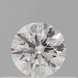 Diament szlif okrągły, 0.3ct, SI2, E, GIA 7541189285
