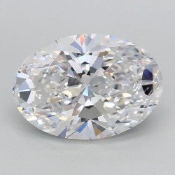 Diament laboratoryjny szlif owalny, 1.59ct, VVS2, D, IGI LG739537739