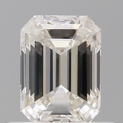 Diament szlif szmaragdowy, 0.7ct, VVS2, H, GIA 6531761279