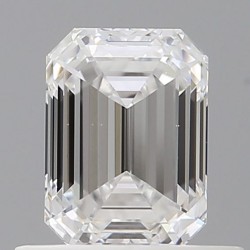 Diament szlif szmaragdowy, 0.7ct, VS2, D, GIA 6531520852