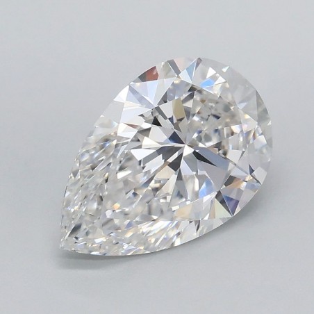 Diament laboratoryjny szlif gruszkowy, 1.59ct, VVS2, E, IGI LG739537818