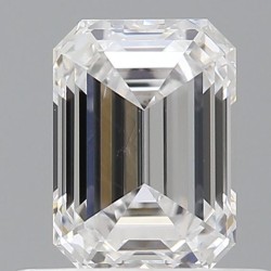 Diament szlif szmaragdowy, 0.7ct, SI1, D, GIA 7513661874