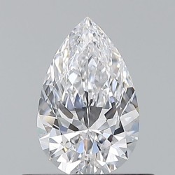 Diament szlif gruszkowy, 0.5ct, VVS1, D, GIA 6542258086