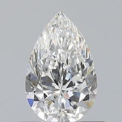 Diament szlif gruszkowy, 0.58ct, VS2, F, GIA 2547318637