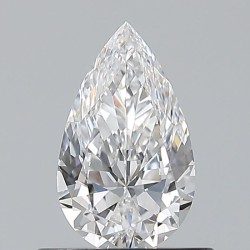 Diament szlif gruszkowy, 0.55ct, VS1, E, GIA 6542210885