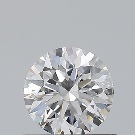 Diament szlif okrągły, 0.6ct, SI2, E, GIA 2544334872