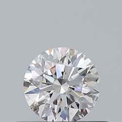 Diament szlif okrągły, 0.41ct, SI1, D, GIA 6541172579
