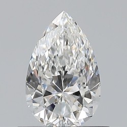 Diament szlif gruszkowy, 0.6ct, VS2, F, GIA 1548200344