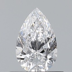 Diament szlif gruszkowy, 0.5ct, VS2, D, GIA 2546249195