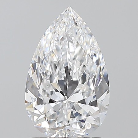 Diament szlif gruszkowy, 1.5ct, SI1, D, GIA 6532497767