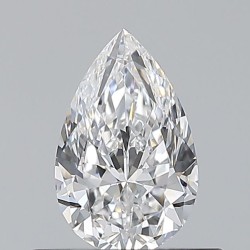 Diament szlif gruszkowy, 0.5ct, VS2, D, GIA 6545316869