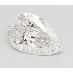 Diament laboratoryjny szlif gruszkowy, 1.55ct, VVS2, D, IGI LG649492827