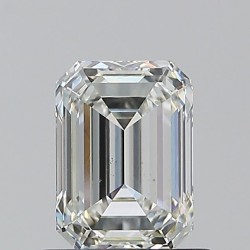 Diament szlif szmaragdowy, 1ct, VS1, G, HRD 250000308768