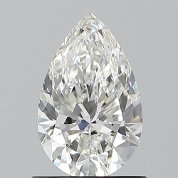 Diament szlif gruszkowy, 0.9ct, VVS2, H, GIA 7541295888
