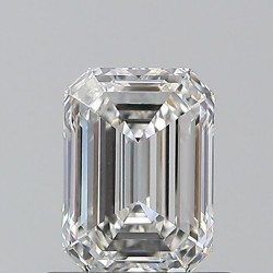 Diament szlif szmaragdowy, 0.9ct, VVS2, G, GIA 7541295959