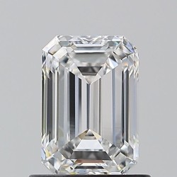 Diament szlif szmaragdowy, 1.01ct, VS1, E, GIA 6542300762