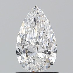 Diament szlif gruszkowy, 1.01ct, SI2, E, GIA 2544300340