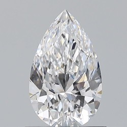 Diament szlif gruszkowy, 0.8ct, VS2, D, GIA 6541295821
