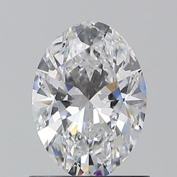 Diament szlif owalny, 0.9ct, SI2, D, GIA 5543285638