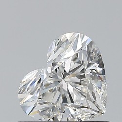 Diament serce, 0.7ct, VVS1, G, GIA 7543296386