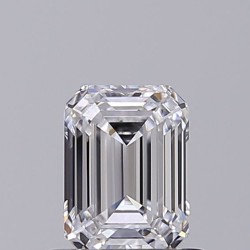 Diament laboratoryjny szlif szmaragdowy, 0.9ct, VVS1, D, IGI LG526270684