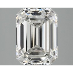 Diament laboratoryjny szlif szmaragdowy, 3ct, VVS2, F, IGI LG749586313