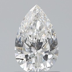 Diament szlif gruszkowy, 0.84ct, VS2, F, GIA 1543325540