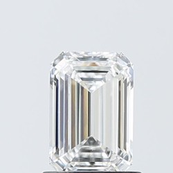 Diament laboratoryjny szlif szmaragdowy, 1.06ct, VVS2, D, IGI LG756595484