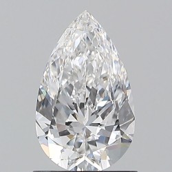 Diament szlif gruszkowy, 1ct, VS2, D, GIA 5546300052