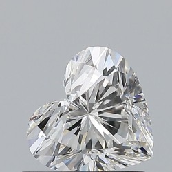 Diament serce, 0.76ct, VVS2, F, GIA 5543325687