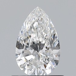 Diament szlif gruszkowy, 0.7ct, VS1, E, GIA 7543287115