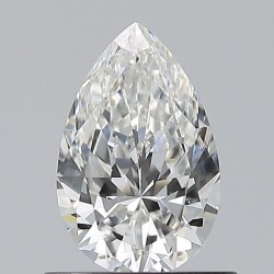 Diament szlif gruszkowy, 0.7ct, VVS2, G, GIA 1548325113