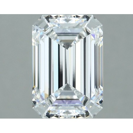 Diament laboratoryjny szlif szmaragdowy, 2.03ct, VVS1, D, GIA 2517529008