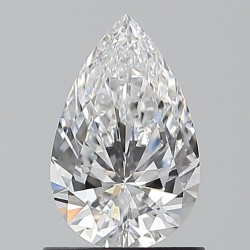 Diament szlif gruszkowy, 0.9ct, VS2, D, GIA 6542308753