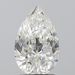Diament szlif gruszkowy, 1.5ct, SI2, I, GIA 2546312623