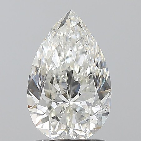 Diament szlif gruszkowy, 1.5ct, SI2, I, GIA 2546312623