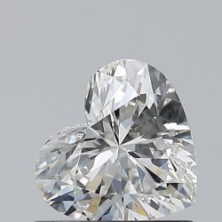 Diament serce, 0.7ct, VS1, G, GIA 2546325697