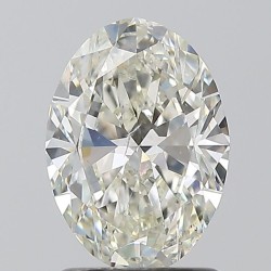Diament szlif owalny, 1.5ct, SI1, I, IGI 728524607