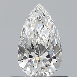 Diament szlif gruszkowy, 0.5ct, VVS2, G, GIA 2547309793