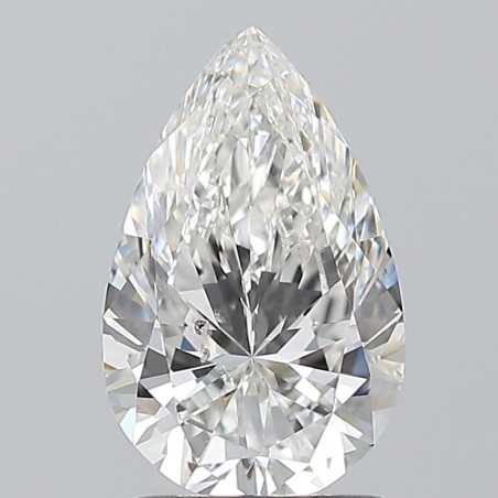 Diament szlif gruszkowy, 1.5ct, SI2, F, GIA 7531478361