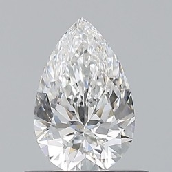 Diament szlif gruszkowy, 0.5ct, VS1, E, GIA 6545073402