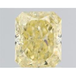 Diament o barwie fantazyjnej radiant, 1.42ct, VVS2, Fancy Light Yellow, GIA 6531571653