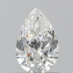 Diament szlif gruszkowy, 0.9ct, SI2, F, GIA 1538953000