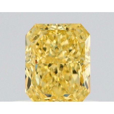 Diament o barwie fantazyjnej radiant, 0.56ct, VS1, Fancy Intense Yellow, GIA 6532527630