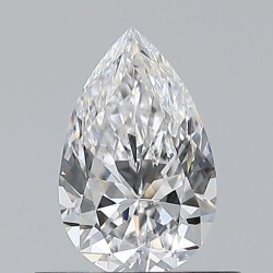 Diament szlif gruszkowy, 0.5ct, VS1, D, GIA 6541200229