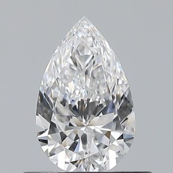 Diament szlif gruszkowy, 0.5ct, VVS1, D, GIA 7541308169